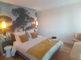 chambres d'hôtes numéro 1 Le Bedat côté jardin