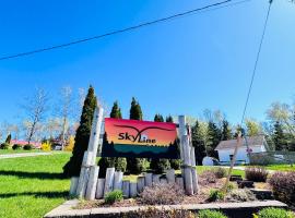 Skyline Cabins, hotel i Ingonish