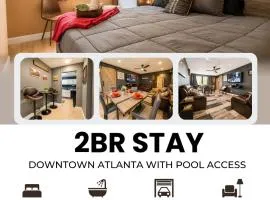 2BR Urban Comfort 2 King Beds & Movie Nights