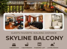 Modern High-Floor condo at Heart of Downtown & Skyline Balcony