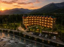 Himalayan River Resort, Manali #riverside #big private parking #scenic river & mountain view #open cafe #spacious room #big garden with campfire