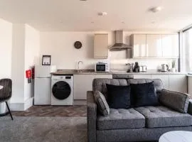 Bright 1 Bed Apartment in Central Wrexham