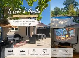 Le gite d 'Amélie maison climatisation wifi jardin privé
