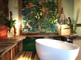 日月潭秘密花園設計Villa-獨特手作建造風格
