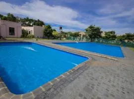 3 bedrooms Entebbe Lake-House with Pool,Private Beach, Kids Park and AC