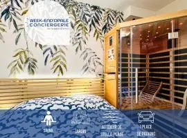 La détente avec jardin, sauna et parking privé au coeur de Stella-Plage