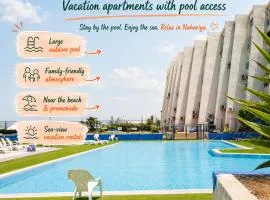 GW317 Gugel Waves Amazing Seaview Pool Apartments