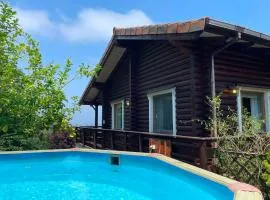 Paraíso de Livia, casa con piscina para 5 personas en Molledo