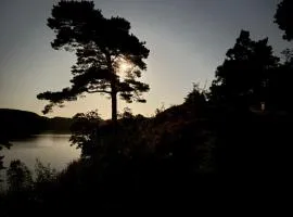 Familiehytte med båt inkludert