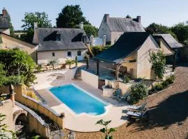 L'Antre quatre- 4p- Piscine partagée- Site troglodytique
