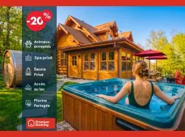Monopoly Private Hot Tub Sauna Indoor & outdoor pool, Lake