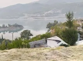 Hideout by lake