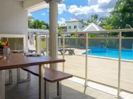 Appartement spacieux avec jardin et piscine à Lamentin, 97 m²