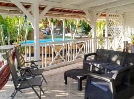Appartement spacieux au Vauclin avec piscine privée