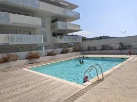 T3 au Lavandou avec piscine, 6 pers, plage 900m - FR-1-803-97