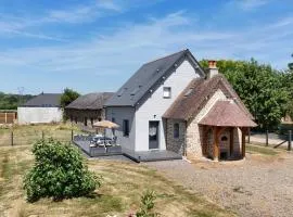 Maison rénovée avec jardin clos, 3 chambres, recharge EV gratuite, proche Suisse Normande - FR-1-497-178