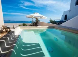 Splendid Santorini Villa 1 Bedroom Villa Princess Outdoor Hot