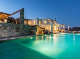 Gorgeous Mykonos Villa 12 Bedrooms Villa Nova Light Private Pool