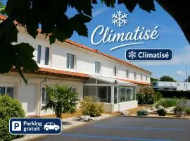 Cit'Hotel Les Atlantes Royan parking privé