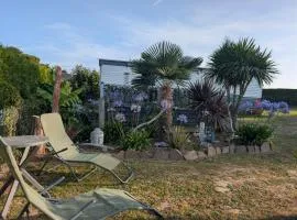 Mobil-home entre terre et mer