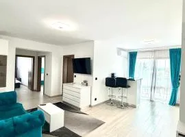 Blue Apartment with Free Parking&Self Check-in