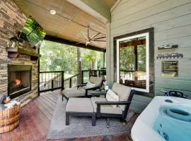 Broken Bow Cabin w/ Hot Tub! Soak, Sip & Stargaze