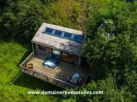 Cabane perchée avec jacuzzi