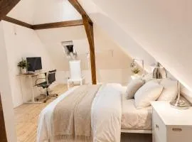 Bedroom with free parking
