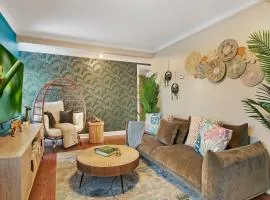 Elmwood Park Jungle Oasis with 2 Car Garage Near Downtown