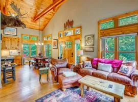 Walk to Blue Ridge Parkway! Family Home w/ Hot Tub