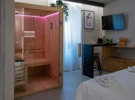 Private Sauna Hydro Massage Shower near Rome