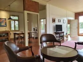 Conforto, história e arte - casa com calefação