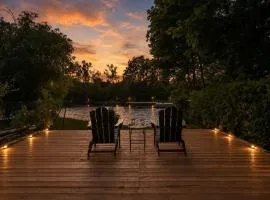 Waterfront Cottage Spa Kawarthas Sauna Retreat