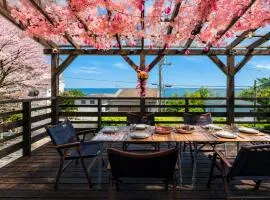 愛犬と一緒 海と桜の貸切温泉ヴィラ サクラドッグガーデン伊豆熱川温泉