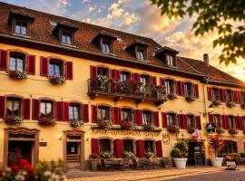 Logis Hôtel-Restaurant Aux Trois Roses, hôtel à La Petite-Pierre