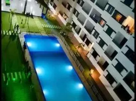 Appartement 2 chambres 1salon et balcon Vue sur piscine