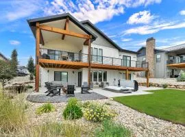 Stunner with Lake Mountain Views and Private Hot Tub