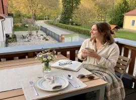 Ferienwohnung Auszeit am Kurpark Bad Berka # Balkon # ruhige Lage # gratis Parkplatz & WLAN # Weimarer Land # nahe Weimar & Erfurt