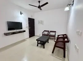 SFS Temple Terrace - Spacious 2BHK Apartment Near Guruvayur Temple
