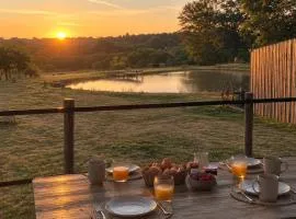 Cocolac- gîte avec étang privé en Corrèze-