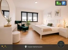 Ferienwohnung Kassel mit Ladesäule & Balkon
