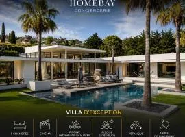 Villa L'oasis, piscine intérieur, extérieur sauna, cinéma