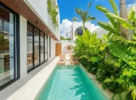2BR Villa Near Cemagi Beach with Ricefield View