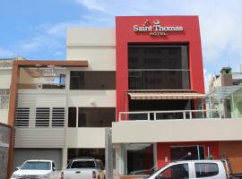 Hotel Saint Thomas, hotel La Mariscal környékén Quitóban