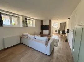 Appartement cosy avec jardin et terrasse au calme
