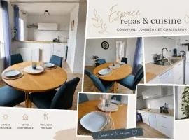 Appartement face gare, neuf, calme, parking,