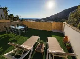Modern Duplex in Sitges with Private Parking, Sea Views & Terrace
