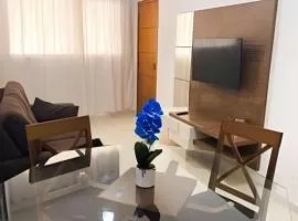 Ap de 1 quarto, com TV, maquina de lavar e garagem