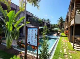 VILLA KAMBY - Apto 2 Suítes Próximo à Capela e às Praias em São Miguel dos Milagres