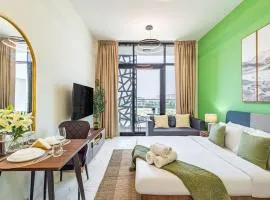 Cozy Studio -Masdar City - Pool & Gym